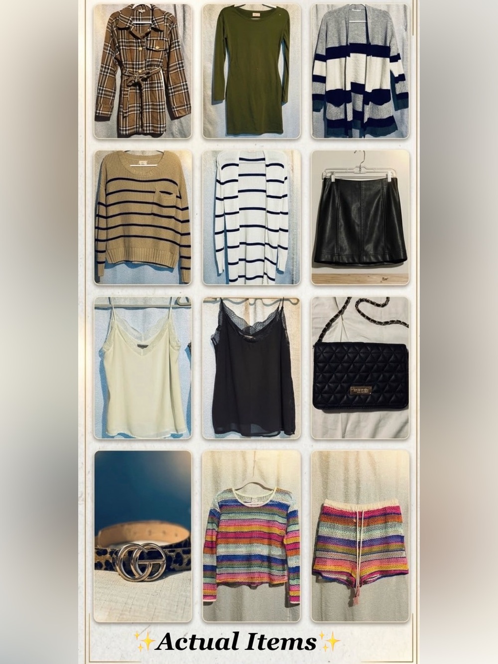 🤎 WOMEN’S SIZE LARGE CLOTHING & ACCESSORY BUNDLE — 12 PIECES 🤎 - Picture 2 of 16
